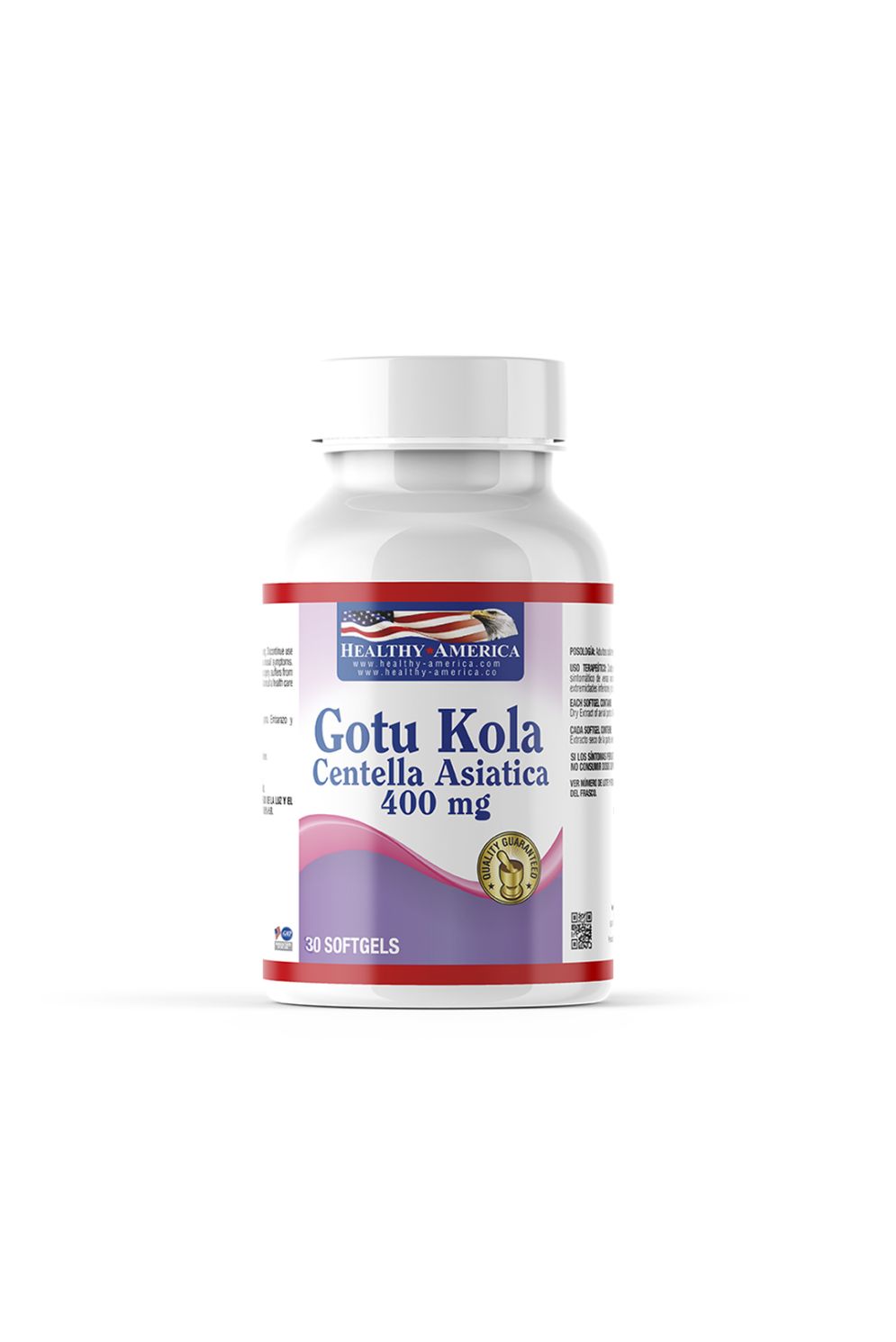 GOTU KOLA 400 MG 30 SOFTGEL (CENTELLA ASIATICA STABDARDIZED TO 20% ASIATICOSIDES)